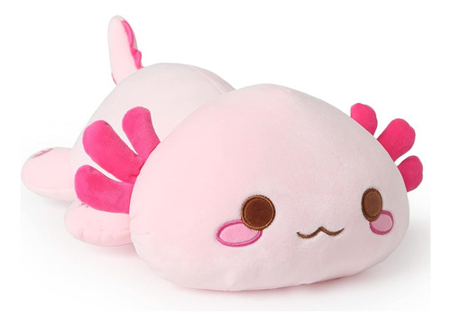 Onsoyours Lindo Axolotl Plush, Suave Peluche Salamandra De F