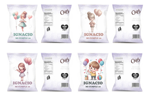 Chip Bag Kit Imprimible Bolsitas Golosineras: Médico