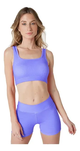 Top deportivo lila clearance