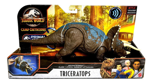 Boneco Dinossauro Triceratops Jurassic World Original