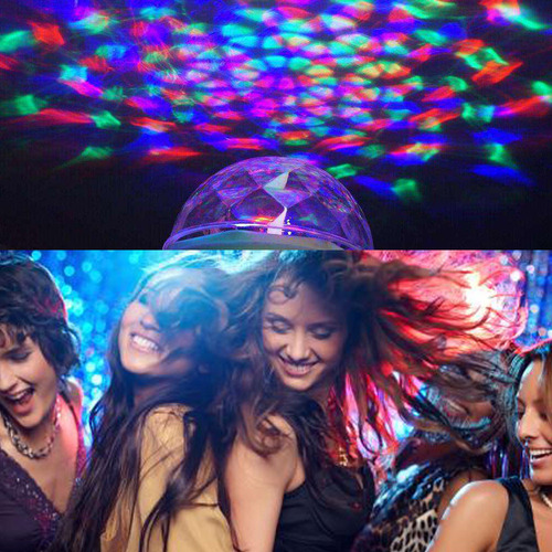 B Colorida Luz De Escenario Con Burbujas Giratorias Para Fie