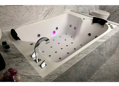Imagen 4 de 10 de Jacuzzi Max Dual 180x150x50 14 Jet 1 Hp Full Acrílico !!!