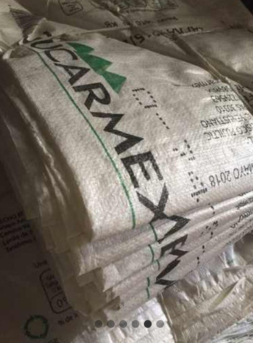 100 Piezas Costal De Rafia 50kg, De Una Vaciada Azucarero