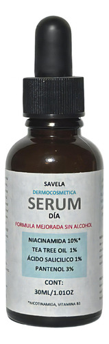 Serum Dia, 10% Niacinamida, Pantenol, Ac. Salicilico , 30ml Tipo de piel Todo tipo de piel