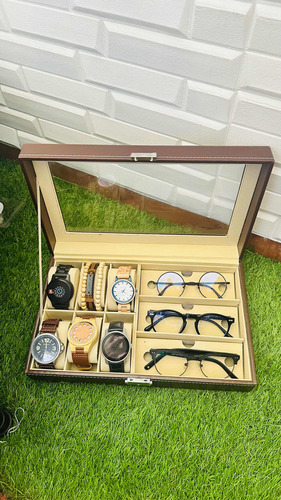 Estuche Para Relojes Y Lentes