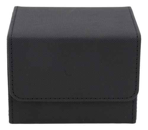 Caja De Cubierta De Tarjetas De Cuero Sintético Con Tapa