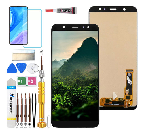 Zhangtuo Pantalla Lcd Para Samsung A6 Plus A605 A605gn A605fn Sm-a605fn/ds A605g/ds A605gn/ds