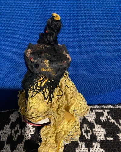Muñeca Antigua De Los Años 60s Vestido Flamenco