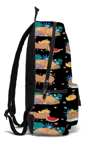 Linda Mochila Capibara Amantes Capibaras, Mochila Portátil Y