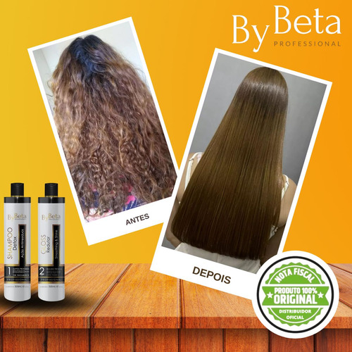 Gloss Smoothing & Shine + Shampoo Antirresíduo By Beta 500ml