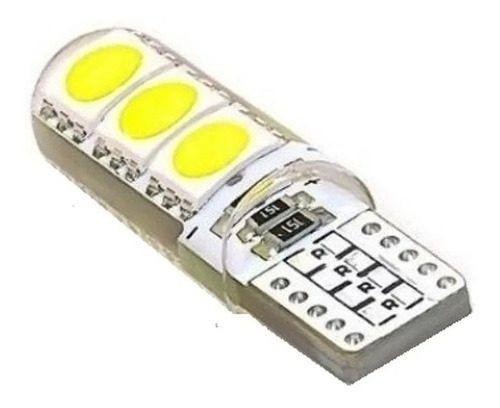 Lampara Led Posicion Piojito Silicona Gel T10 X 10 Unidades