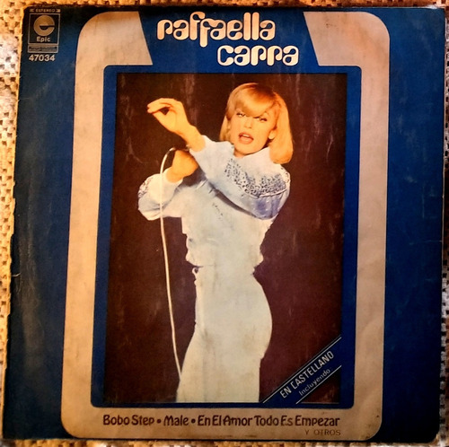 Raffaella Carra Vinilo En Castellano 1976 Lp  Original Caba