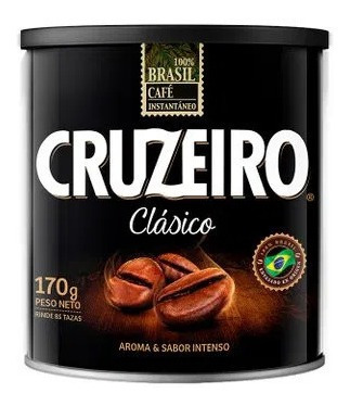 Cafe Instantaneo Cruzeiro Clasico 170 Gr(2 Unidad)-super