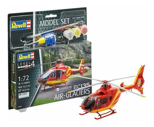 comprar Revell 64986 Ec135 Air-glaciers 1:72 Model Set