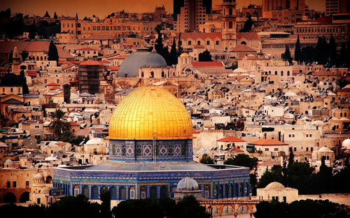 Cuadro 40x60cm Jerusalem Israel Paisaje Turismo Mundo M2