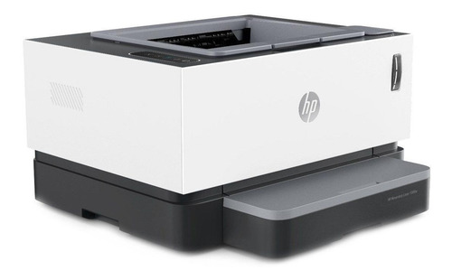 Imagen 2 de 3 de Impresora simple función HP Neverstop 1000w con wifi blanca y gris 110V/240V