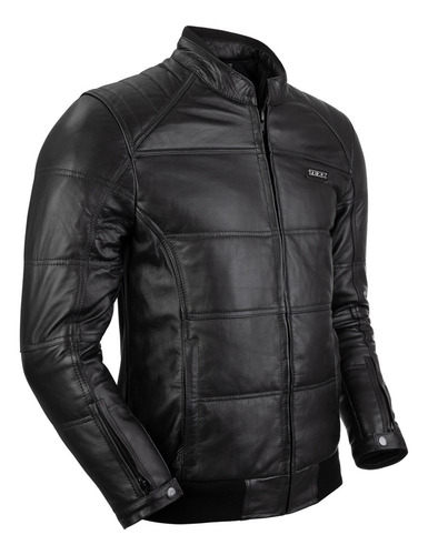 Jaqueta Moto Texx Cyberdog De Couro Masculina Com Proteção