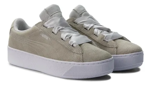 Tenis puma vikky platform ribbon sale