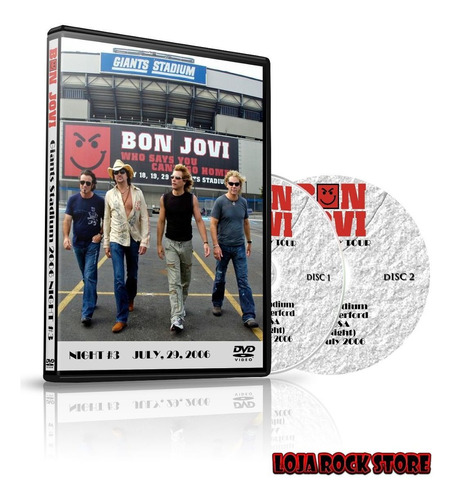 Dvd Duplo - Bon Jovi Giants Stadium Noite 3