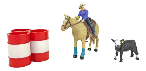 Big Country Toys All Around Cowgirl Playset - Conjunto De V.