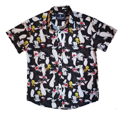 Camisa Looney Tunes This Is Feliz Navidad Talle S Silvestre