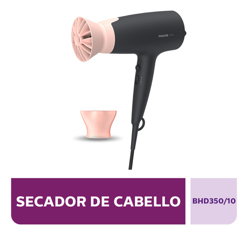 Secador De Pelo Philips Hair Dryer Bhd350-10