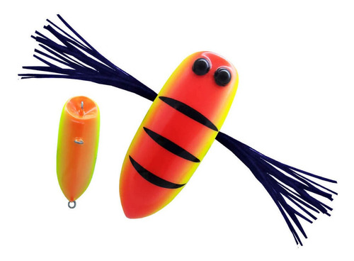 Isca Artificial Ocl Dragonfly 5,5cm De Madeira Sem Rattle Cor Cor HT