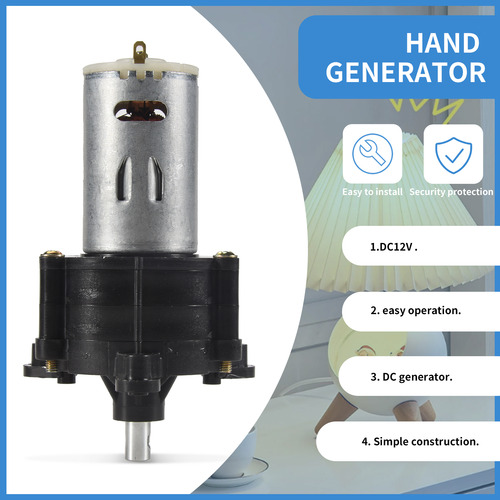 Kit Generador De Turbina Eólica De 1 Pieza Micro-hand Dynamo