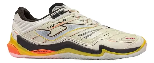 TOP FLEX ULTIMATE 2676 ゆーぼー Chuteira Futsal Joma Top Flex Ultimate Bege Profissional