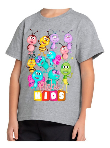 Polera Estampada Bichikids Exclusividad 100% Algodón Unisex 