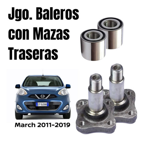 Muñones Con Baleros Traseros March 2017