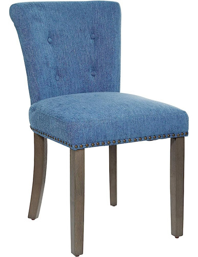 Osp Home Furnishings Kendal Dining Chair Con Botón Respaldo 
