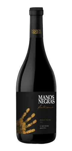 Vinos Artesano De Manos Negras Pinot Noir 750 Ml