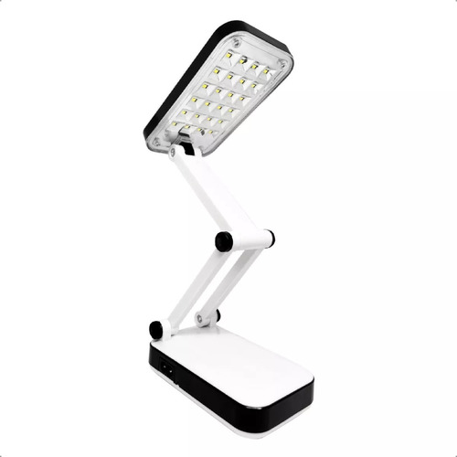 Velador Plegable Led Intensidad Lampara Recargable Luz Fria