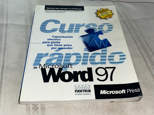 Curso Rapido De Microsoft Word 97- Norma (Usado)
