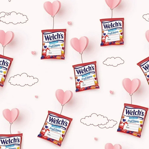 Bala Snacks Welch's Mixed Fruits Valentine Day 14g