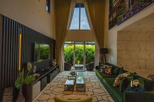 Casa De Alto Luxo Pronta Para Morar À Venda, 5 Suítes, Piscina, Paisagismo! Jardim Do Golfe 3 Em Sjcampos-sp - Ca1800