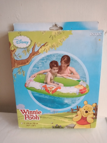 Flotador Bote Inflable Intex Winnie Pooh 