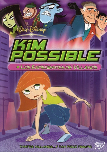 Dvd Kim Possible Los Expedientes De Villanos