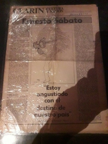 Diario Clarín Cultura Y Nación Ernesto Sabato 02/10 1975