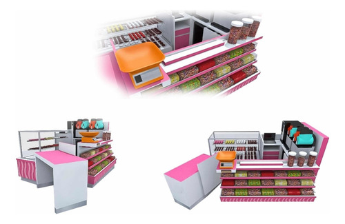 Modulo De Candy Bar 3x2 Mtrs En Buenas Condiciones (Usado)