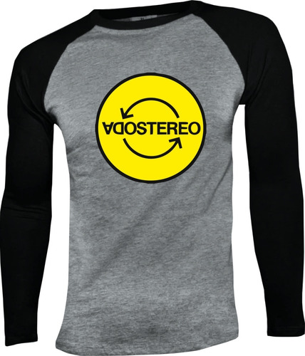 Camiseta Soda Stereo Manga Larga Camibuso Rock Music