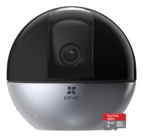 Kit Camara Seguridad Wifi 2k Vista 360° Ezviz + Micro Sd 16g