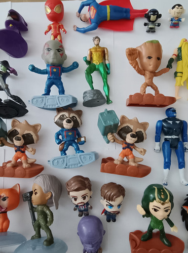 Lote Jueguetes Súper Dc Marvel (Usado)