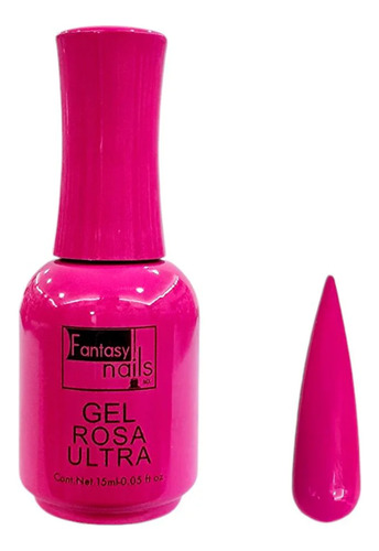 Gel Polish Uv Fantasy Nails Color A Elegir 22 Rosa Ultra