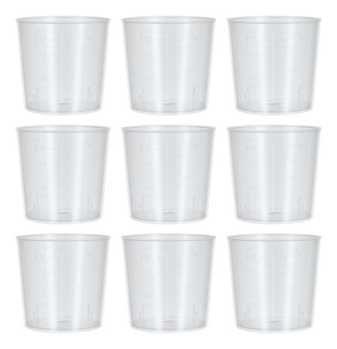 Juego De Vasos Medidores De Plástico Ultnice, 25 Unidades, 6