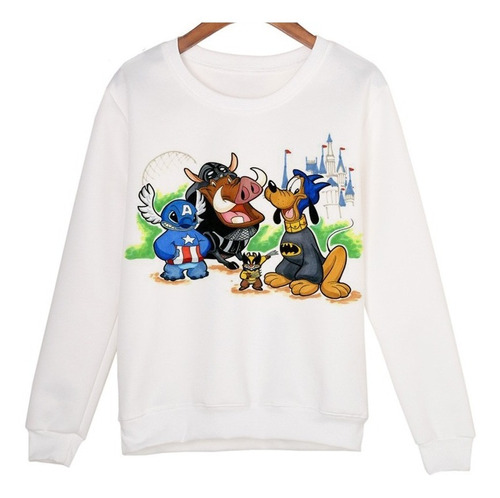 Sudadera Sweater Pluto Stitch Pumba Vengad C/ Envio + Regalo