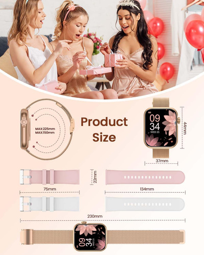 Reloj Inteligente Para Mujer Con Función De Teléfono