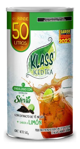 comprar Klass Iced Tea Extracto 560g en polvo