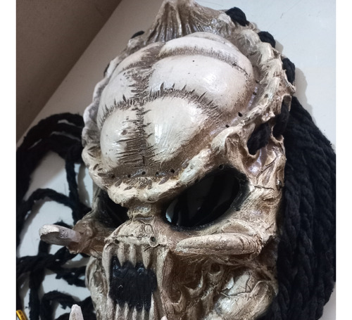 Mascara Craneo De Predator 40cm Día De Muertos Halloween